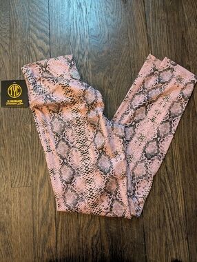 TYC Pink Snake Print Leggings